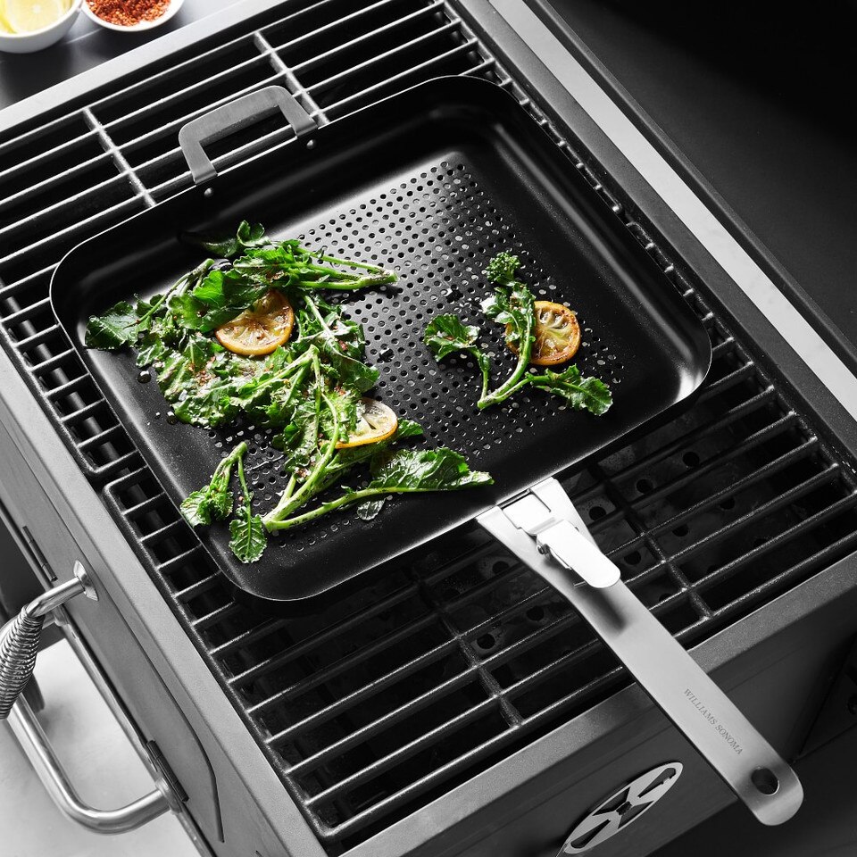 Williams Sonoma High Heat NonStick Outdoor Rectangular Griddle Williams Sonoma Australia